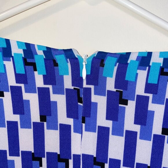 Chicos Geometric Print Dress Size 12/L Polyester/Spandex - Picture 10 of 10